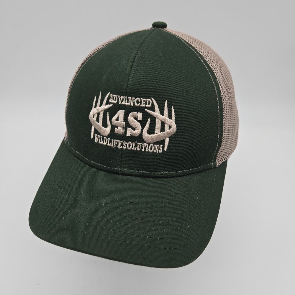 Outdoor Cap Snapback Hat Baseball Cap Beige Green 4S Advanced Wildlife Solutions